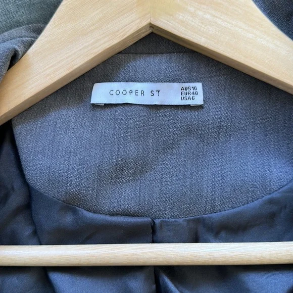 Cooper street Slate Grey blazer - Picture 2 of 4